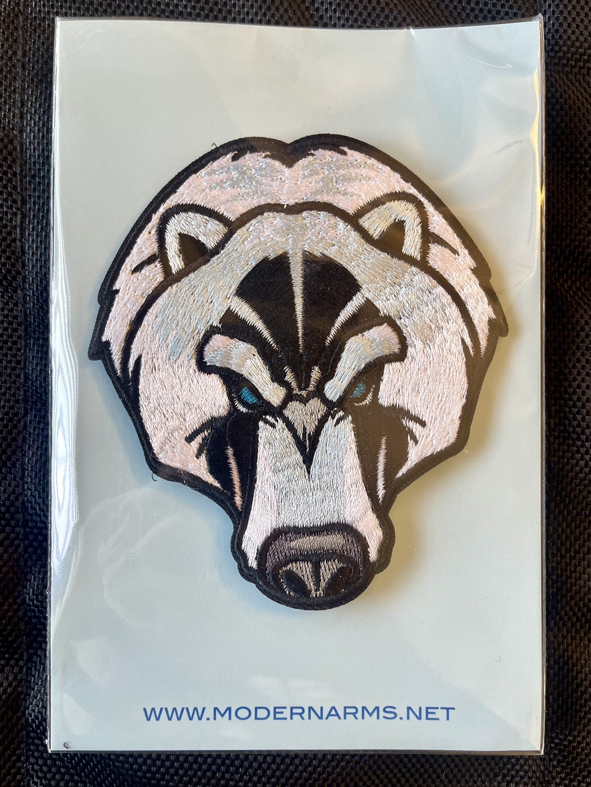 The Polar Bear Tactical Morale Patch, Modern Arms Limited, Embroidered