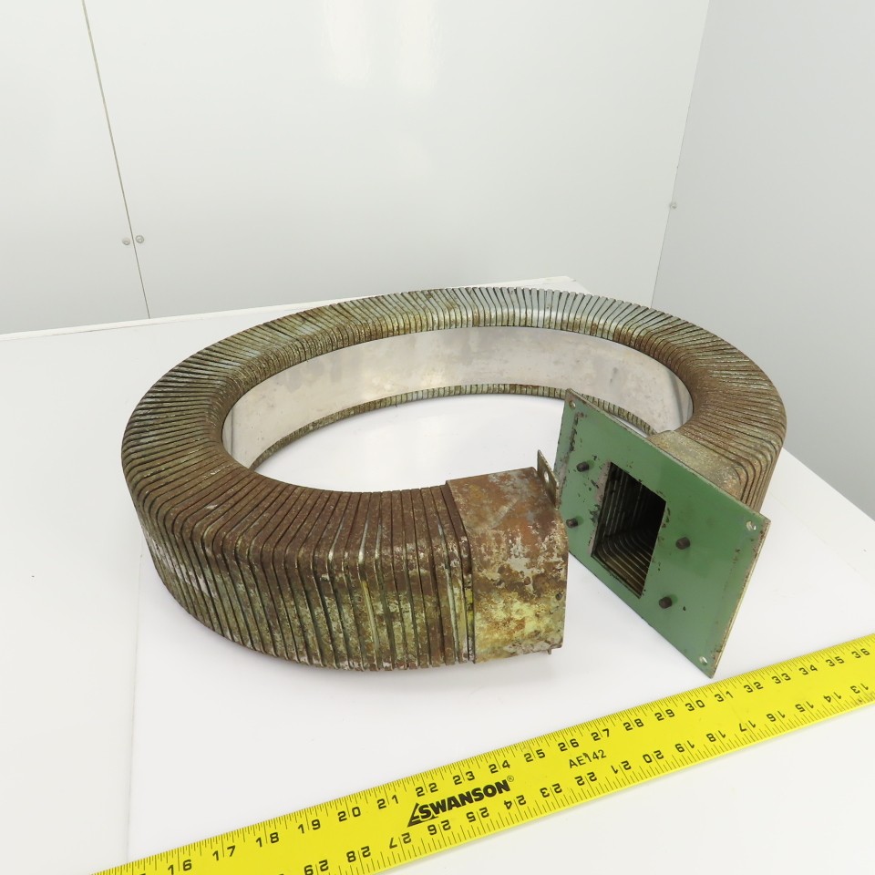 46-1/2" OAL Steel Enclosed Cable Carrier Energy Chain 4-1/4" x 2-3/4" ID