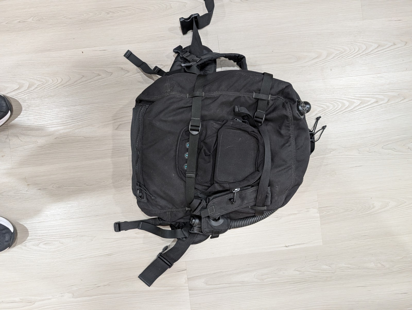Vintage 2005 DUI Recon Bag BCD Tactical Diving Buoyancy Compensator Navy SEAL