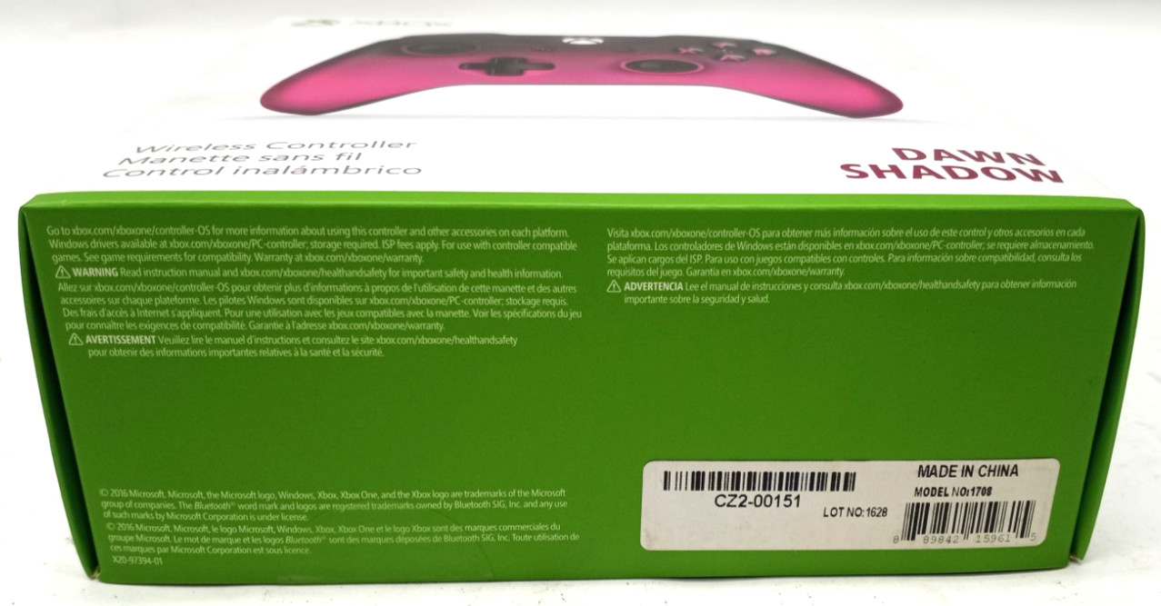 NEW SEALED XBOX Special Edition Dawn Shadow Wireless Controller 1708 N2183 C0