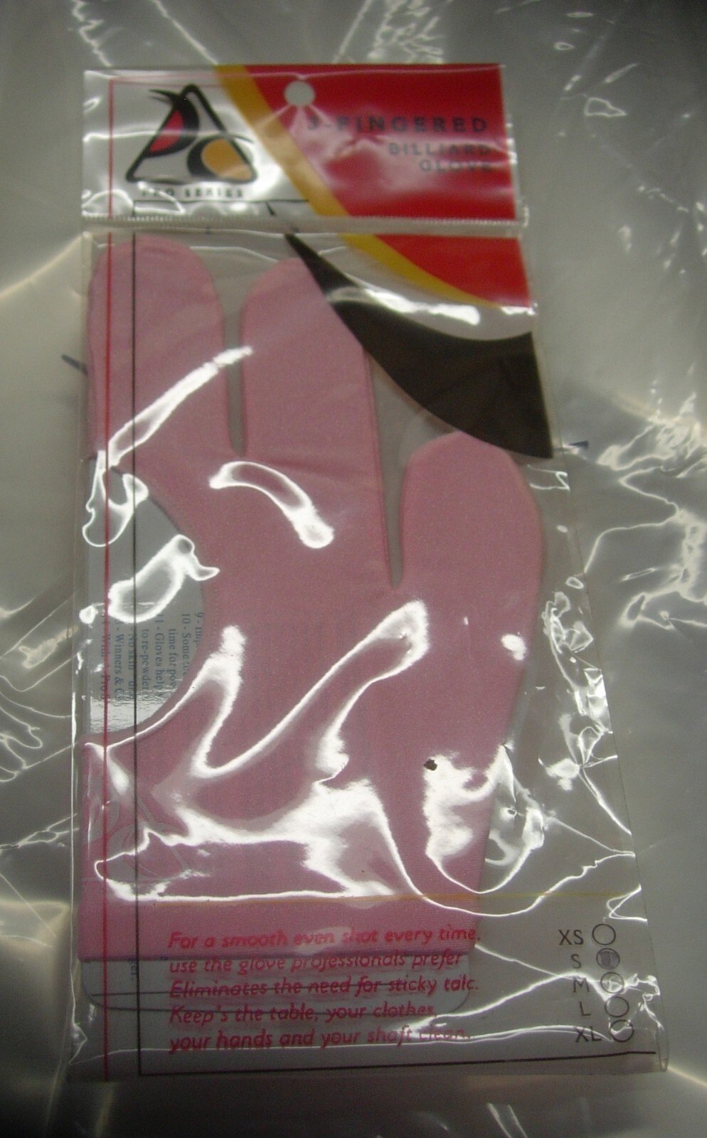 gaD PINK Pro Series Pool/Billiard Cue Glove - Size M - MEDIUM