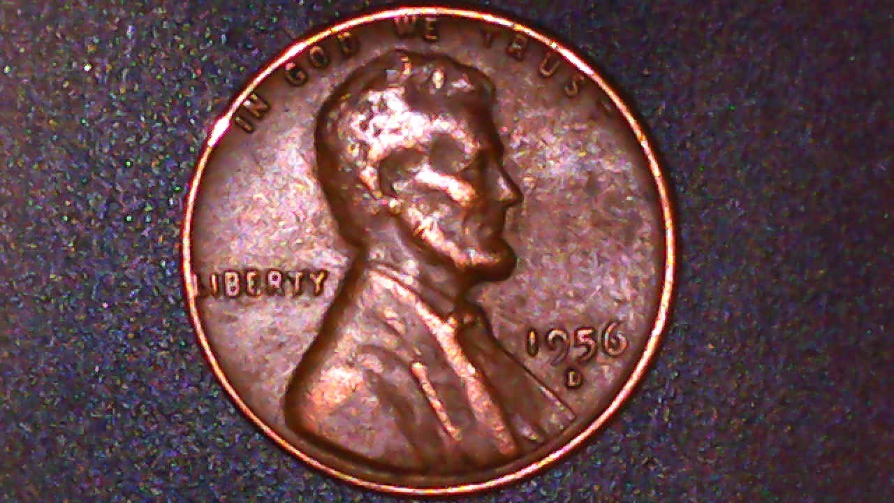 1956 D  Lincoln Wheat Cent DDO/DDR Penny Doubled Die 3.1g FREE SHIPPING
