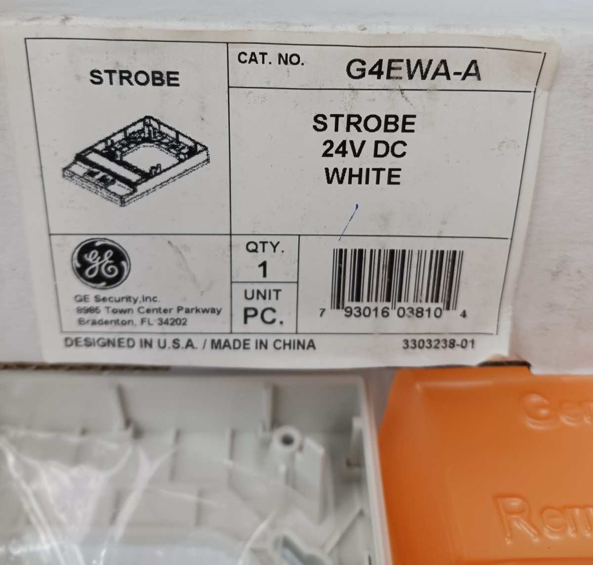 New Ge G4EAWA-A Strobe indoor white 24 v dc