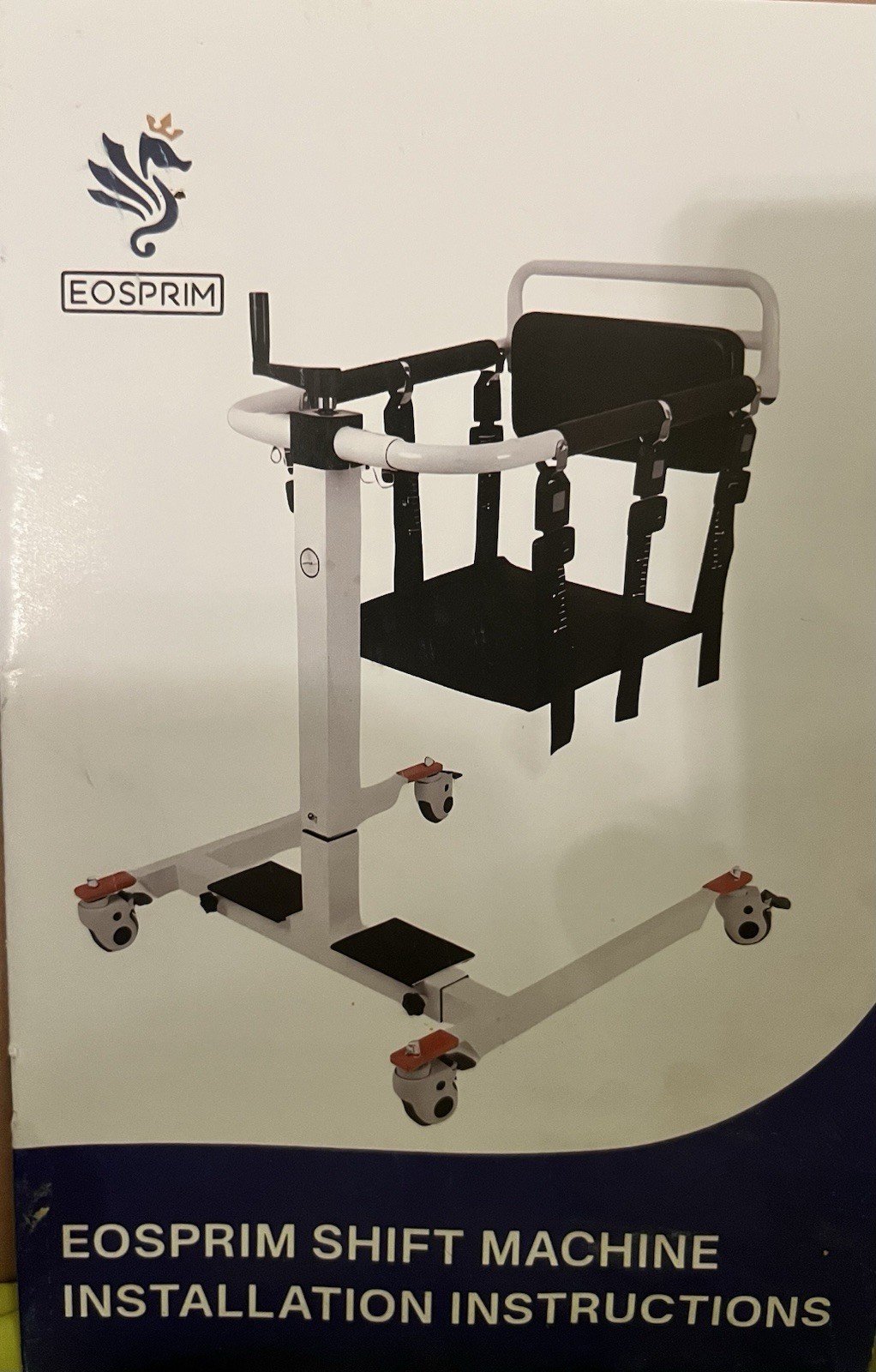 EOSPRIM Patient Lift Transfer Aid Stand Assist Shift Machine Mobility Device