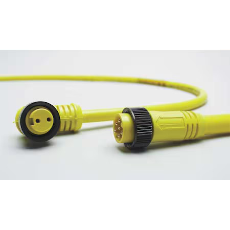 Brad Harrison 104002A01f060 Cordset, 4 Pin, Plug, Male