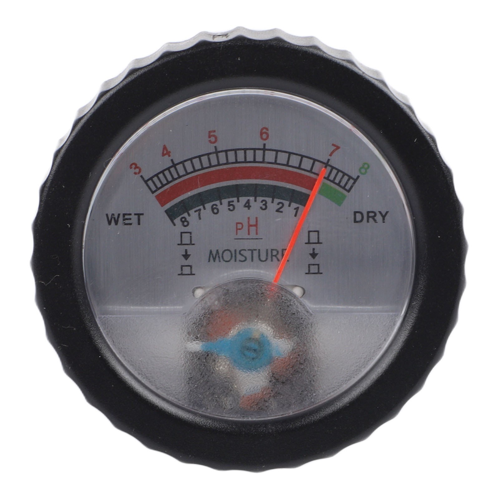 Professional pH Meter for Soil with Moisture Sensor and Metal Electrode