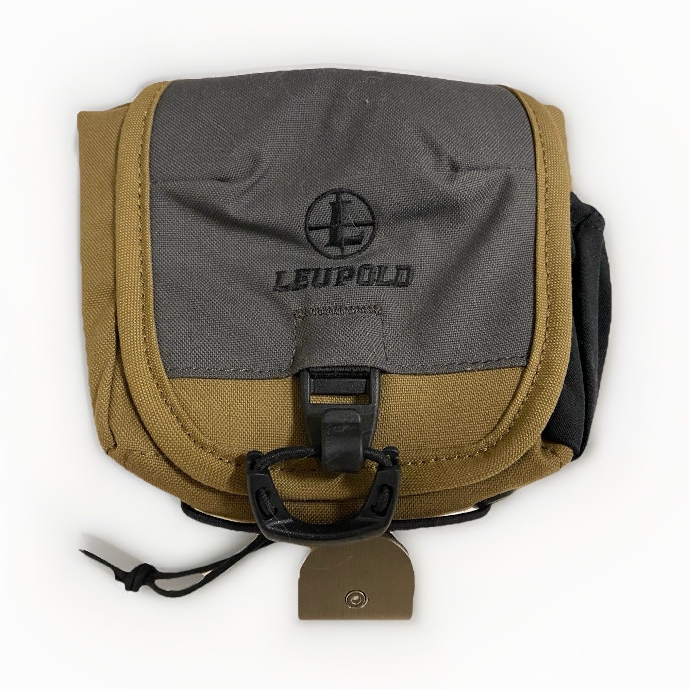 Leupold Rangefinder Case/Bag Brown Gray Storage with Buckle Closure