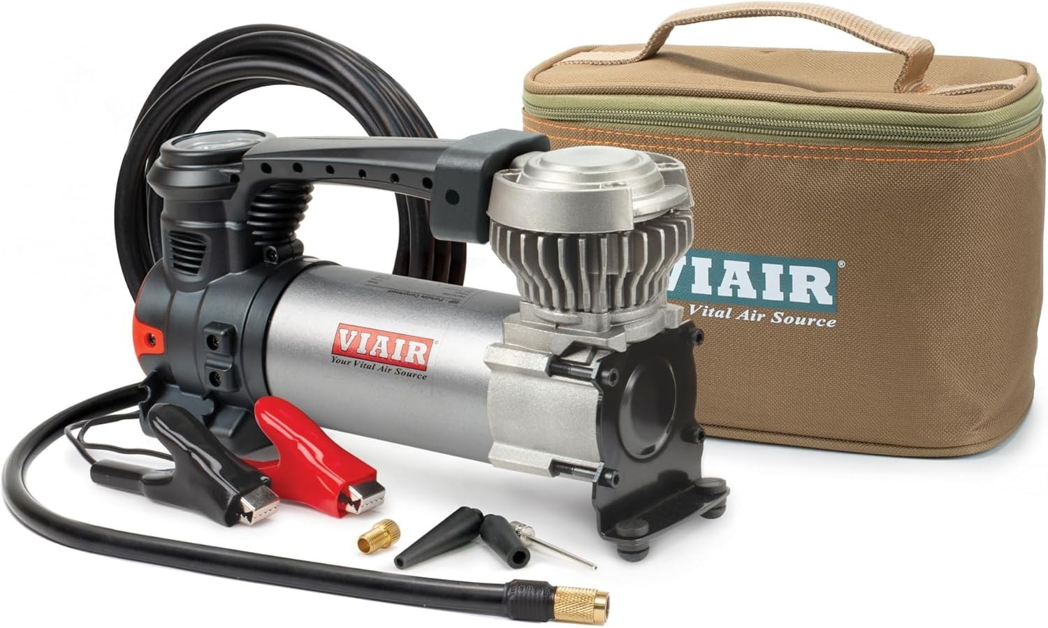 88P - 00088 Portable Compressor Kit with Alligator Clamps, Tire Inflator, Tir...