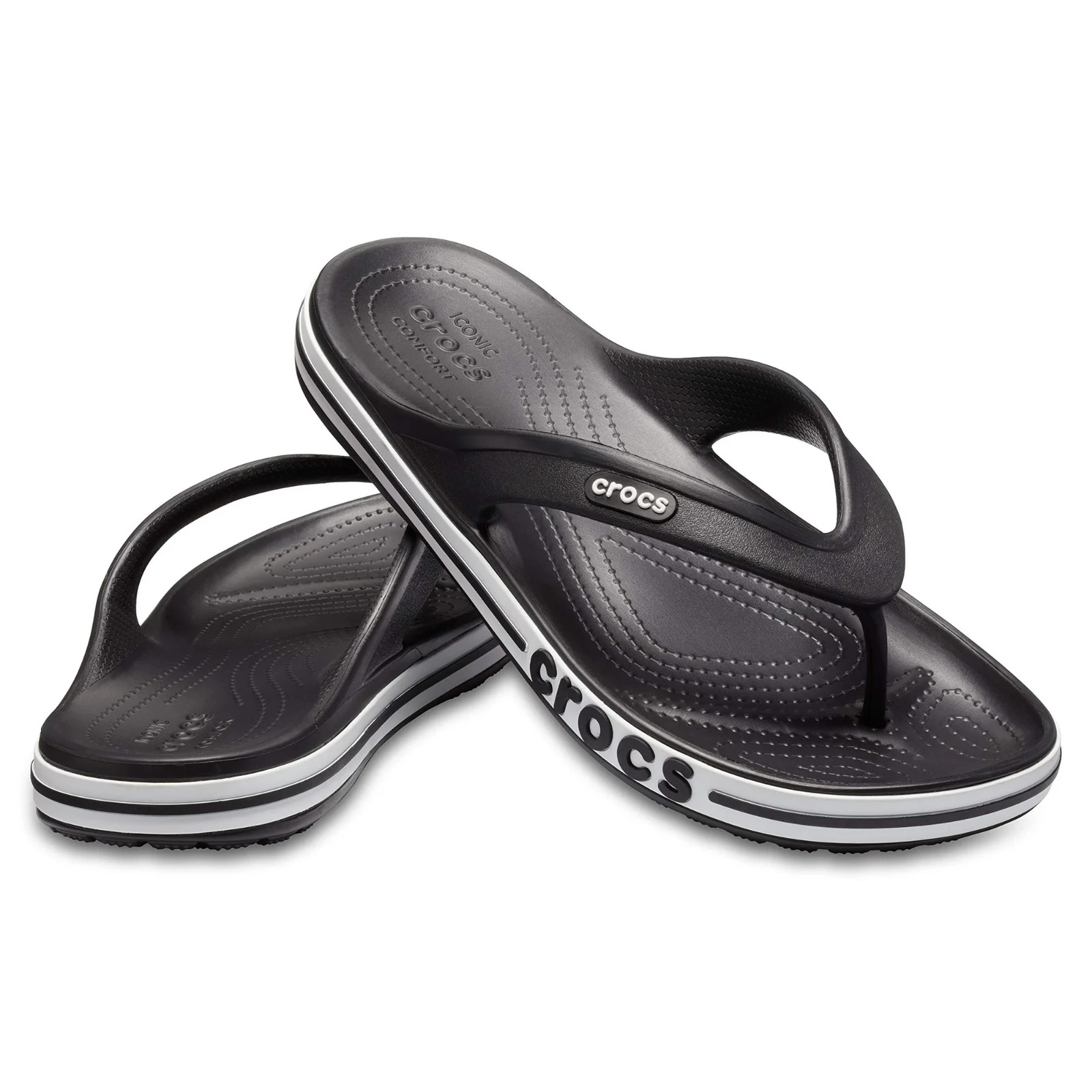 Crocs Men's Bayaband Flip Flop Thong Casual Sandals - US Size 12 | Brand New