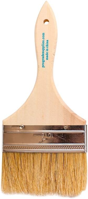- Chip Paint Brushes - 12 Ea 4 Inch Chip Paint Brush Light Brown