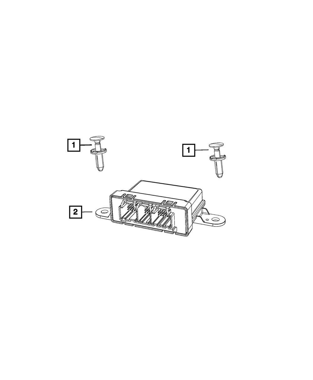 Genuine Mopar Parking Assist Module 68485862AB