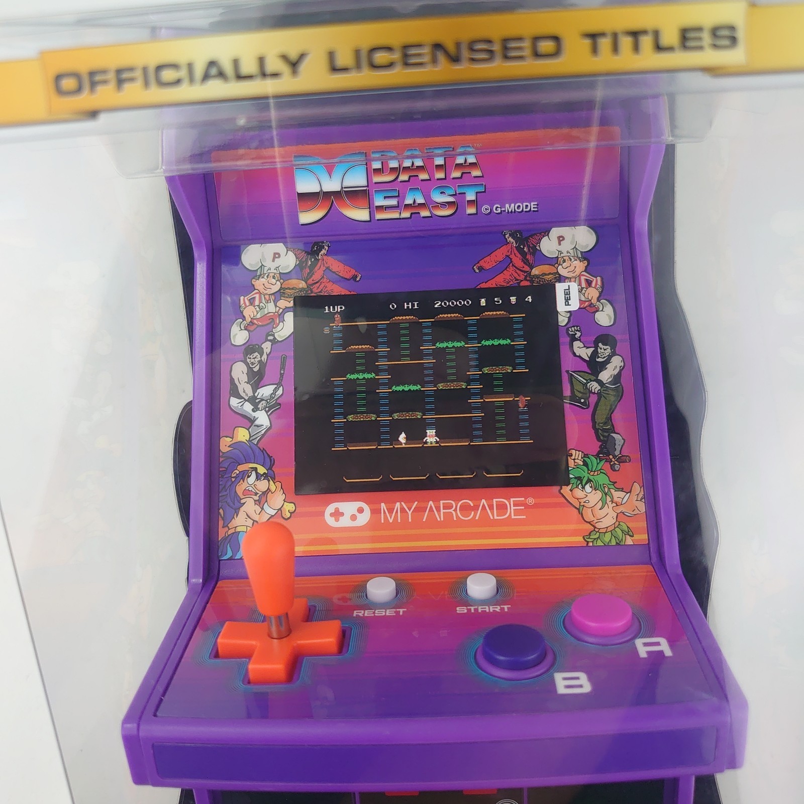 My Arcade Data East Hits Micro Player: 6.8" Fully Playable Mini Arcade Machine