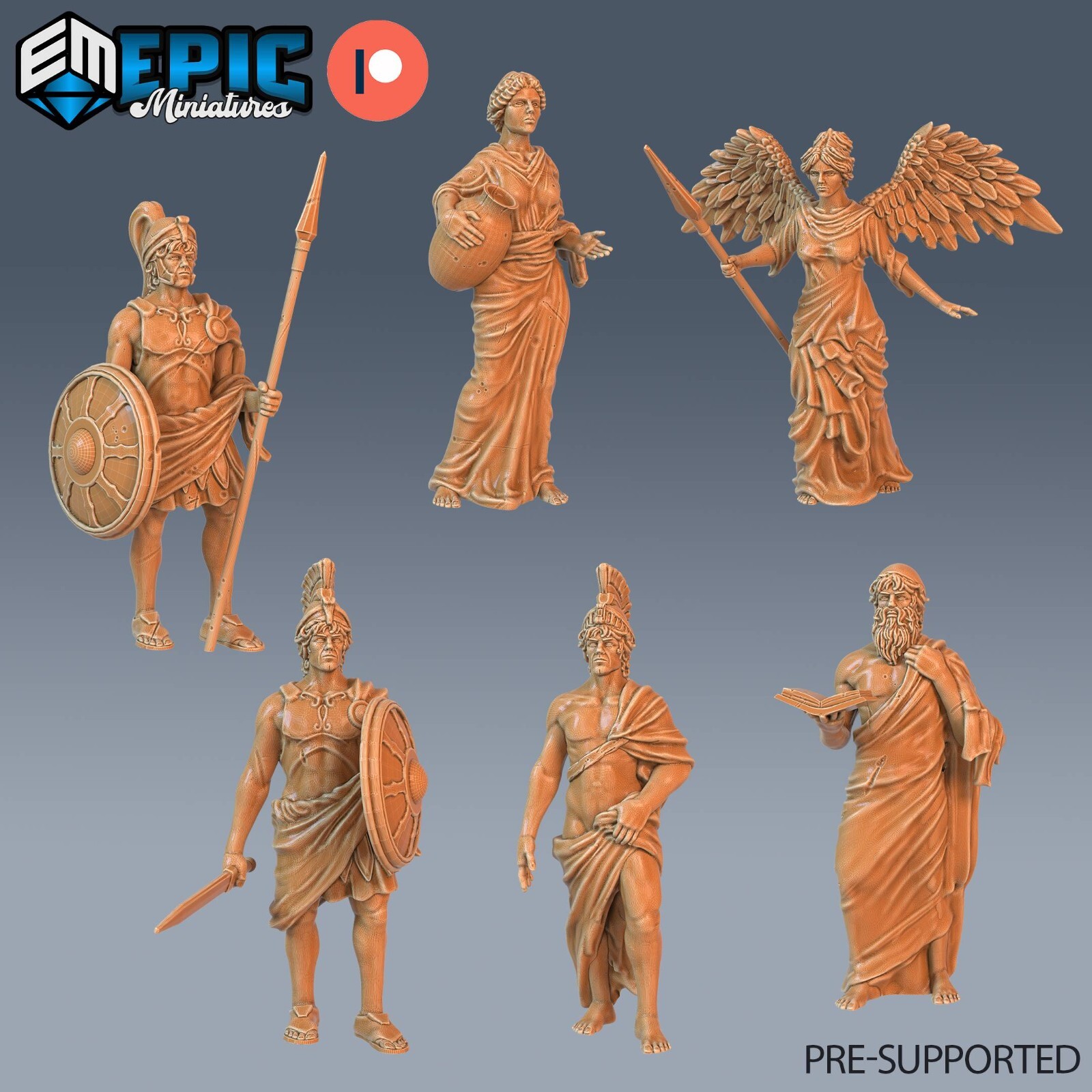 Arena Statues D&D Dungeons and Dragons Miniature - Epic Miniatures 28mm