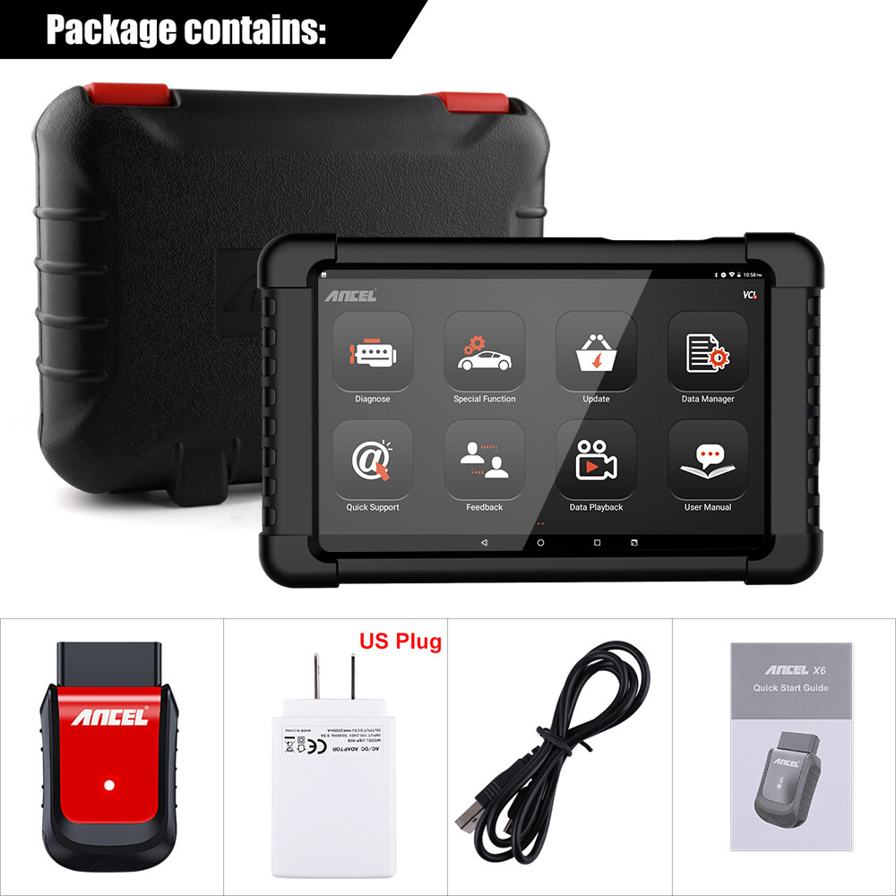 Car All System Bidirectional OBDII Scanner Diagnostic Scan Tool Code Reader SRS