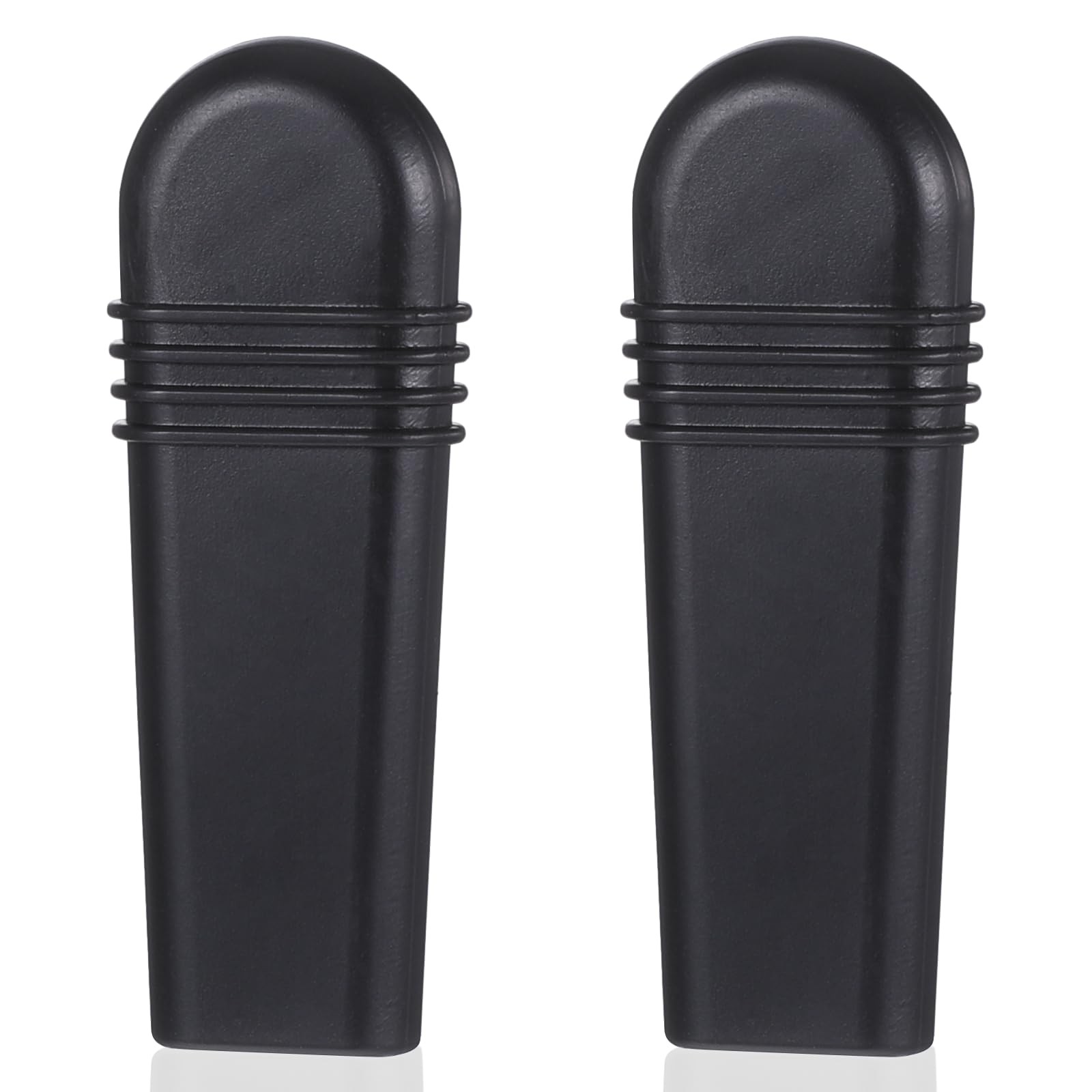 2Pcs Flat Wheel Lock Grips, Replacement Brake Handle Tips, Wheelchair Brake E.