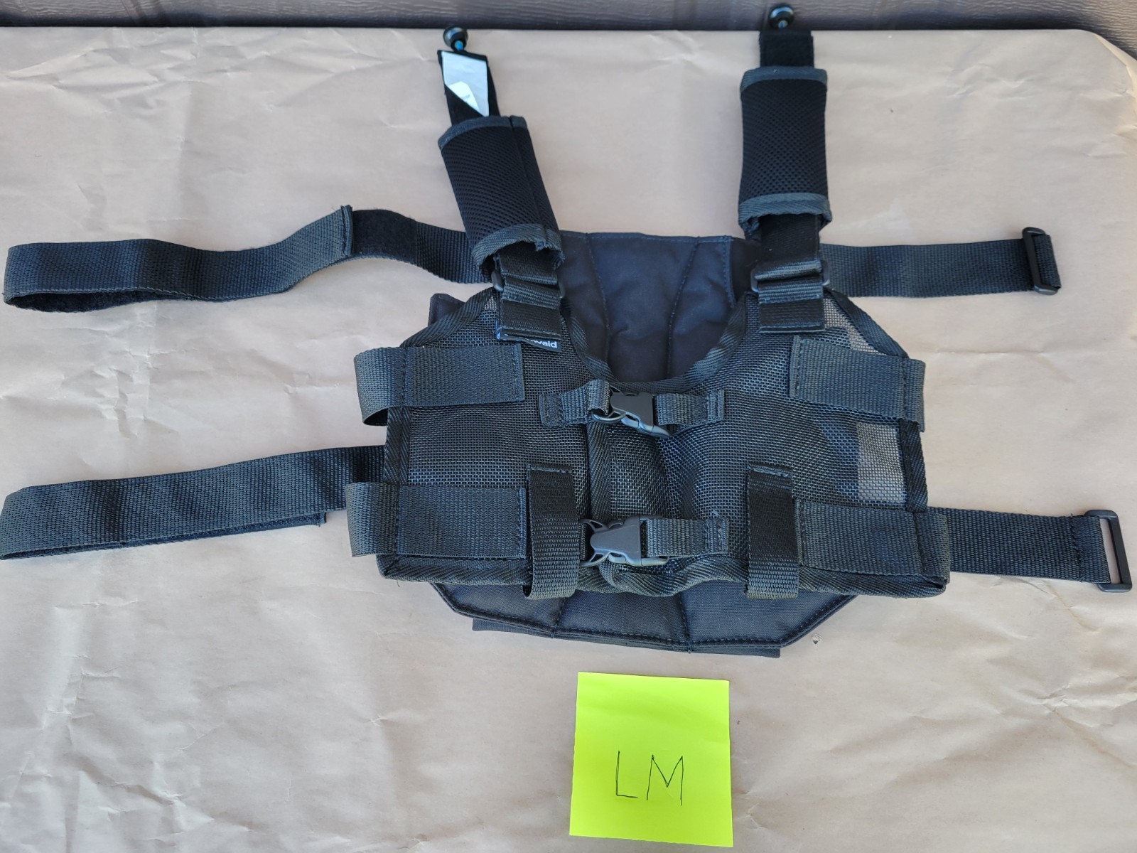 NEW Convaid Cruiser 12 Torso Support Vest Parts Trunk Chest Restrain