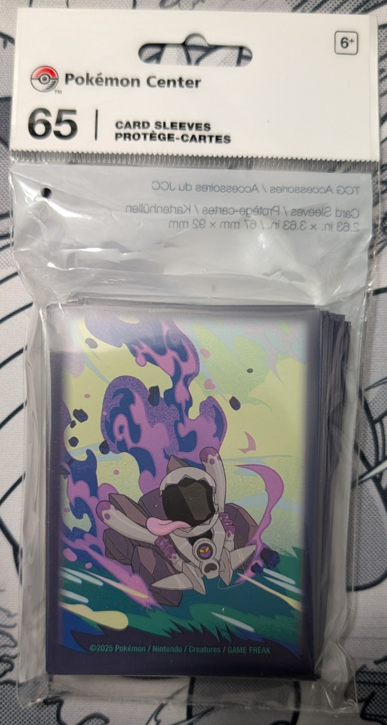 65 Ct Revavroom Pokemon Center Exclusive Pokemon Card Sleeves Sealed