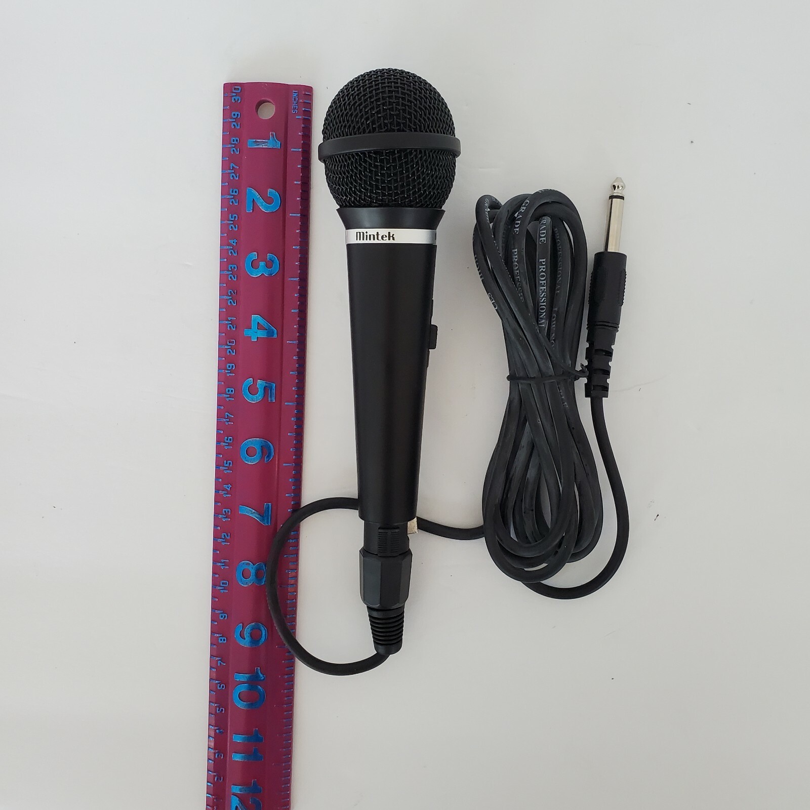 Mintek MC-1000 Microphone With CES High Grade Professional Low Noise Cable Black