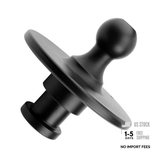 Fifth Wheel to Gooseneck Adapter 2085295 - Kingpin to 2-5/16 Inch Ball Black