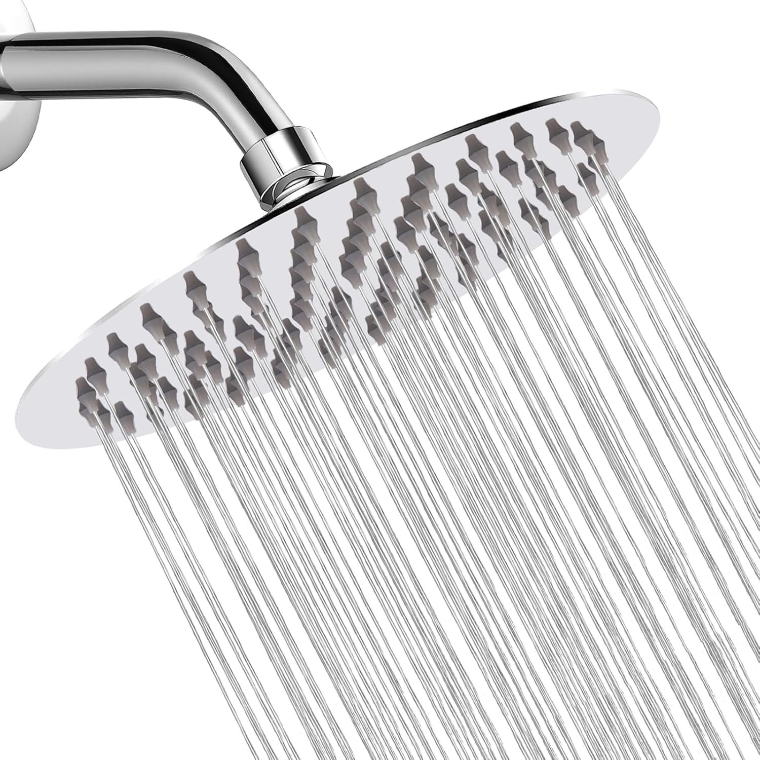Regadera De Ducha Baño Estilo Lluvia 8 Pulgadas Para Relajación Y Revitalizaci