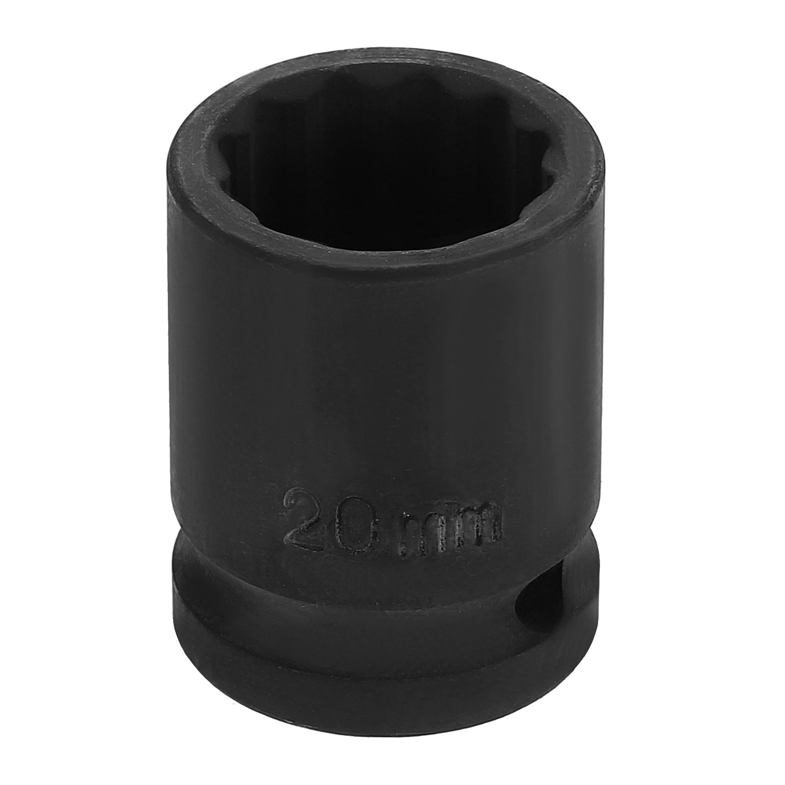 1/2" Drive 12 Points Socket 20mm Metric CR-V Steel Shallow Impact Socket
