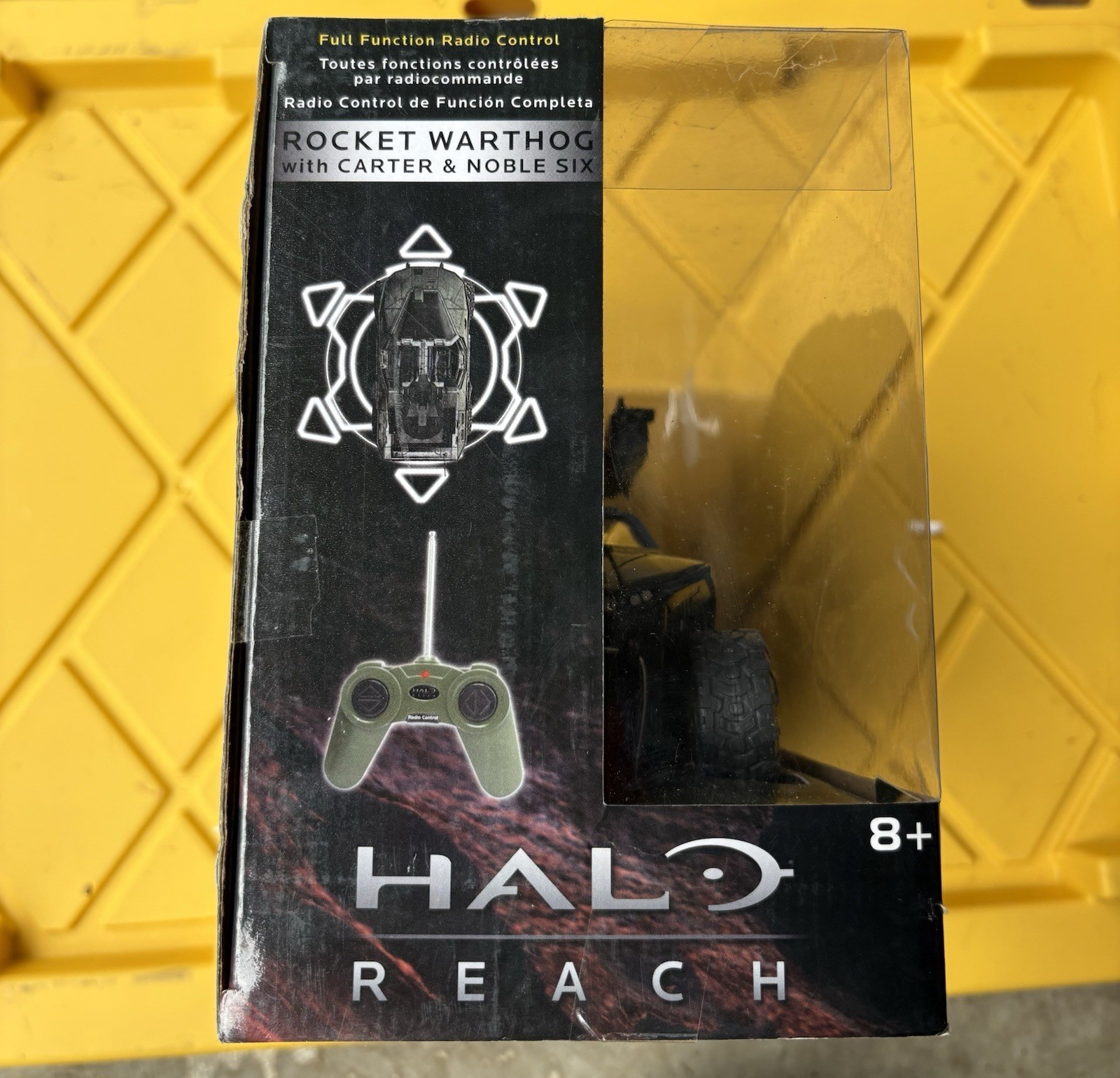 Halo Reach Rocket Warthog RC Radio Controlled w/Carter & Noble Six Never Used