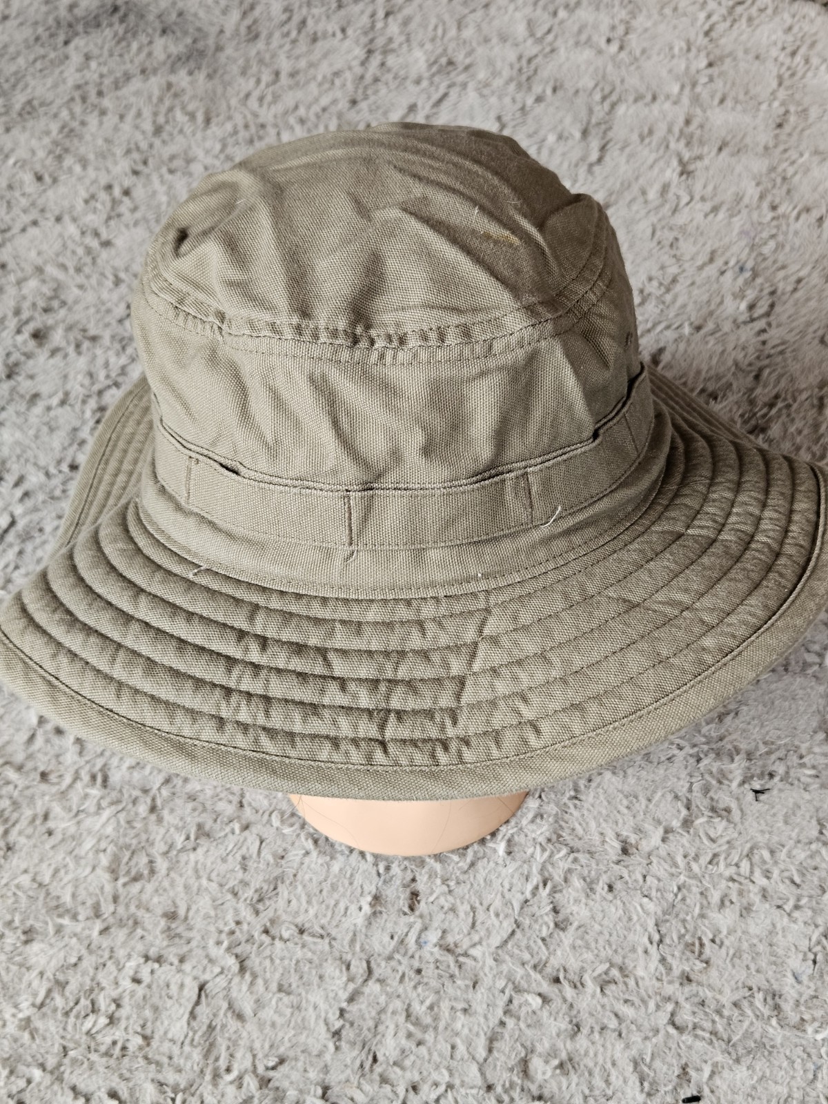 Columbia Sportswear Wide Brim Tan Sun Bucket Fishing Hat OSFA