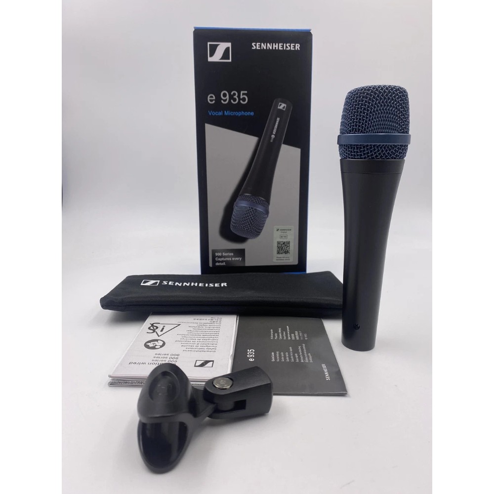 New Sennheiser E935 Dynamic Vocal Performance Handheld Microphone Cardioid Black