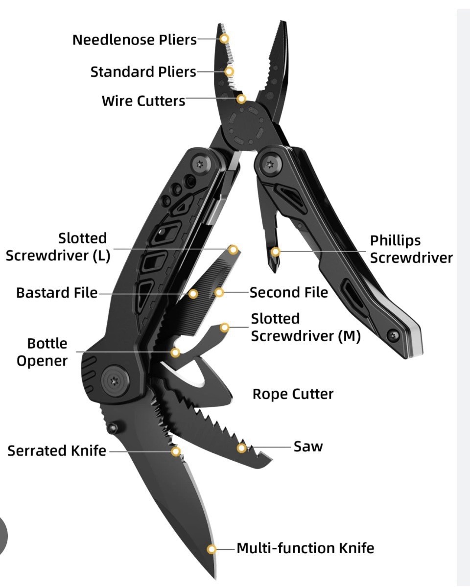 Pohaku 13 In 1 Multi Tool