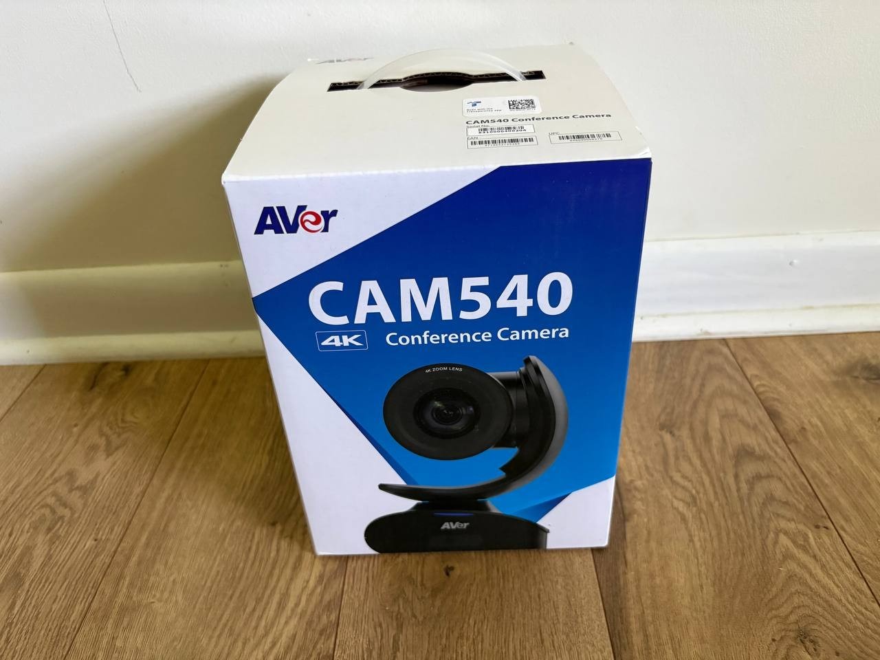 AVer CAM540 4K UHD Conference Camera 16X Zoom USB 3.1 PTZ Remote Control - NEW
