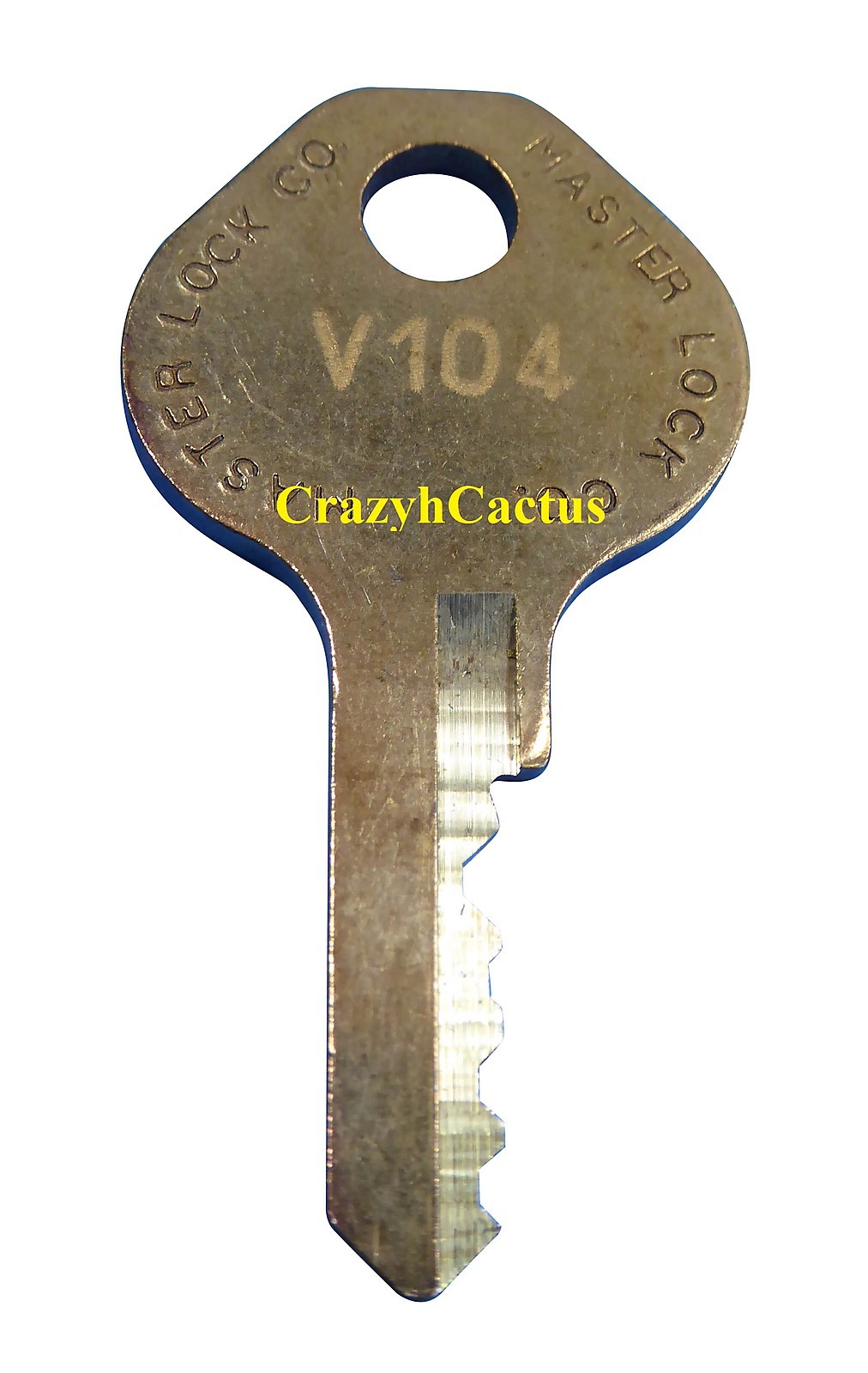 Master Lock Padlock 1525 1585 2010 2076 Control Key OEM Original Master Key V104