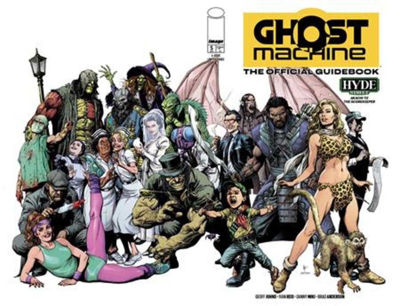 Ghost Machine The Official Guidebook #5 (Of 5) Cover A Gary Frank & Brad Anderso