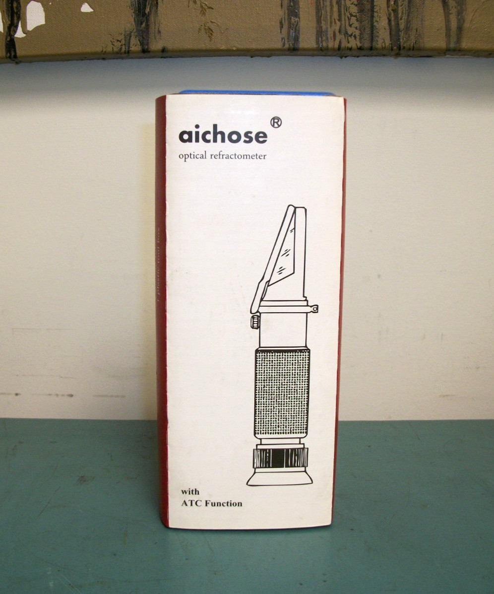 AICHOSE Optical Refractometer w/ATC Function & Case - NEW