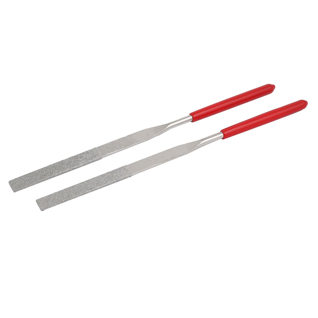 8mm Width 2mm Thickness 160mm Total Length Flat Shape Diamond File 10pcs