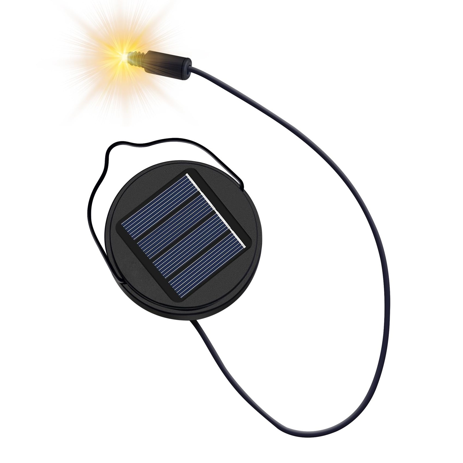 AA 600Mah Solar Light Replacement Top Parts for Solar Outdoor Lantern, Waterp...