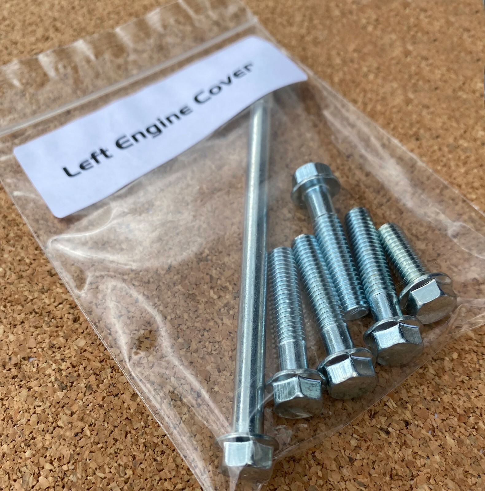 CR125 Engine Rebuild Bolt Kit for Honda CR 125. Specbolt Factory ZINC Fasteners