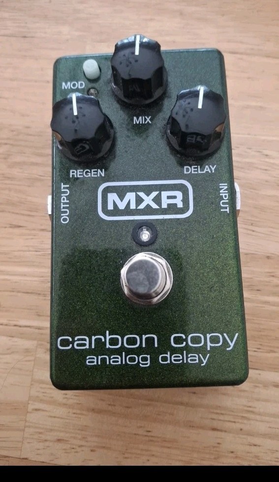 Used MXR M169 Carbon Copy Analog Delay Guitar Effects Pedal