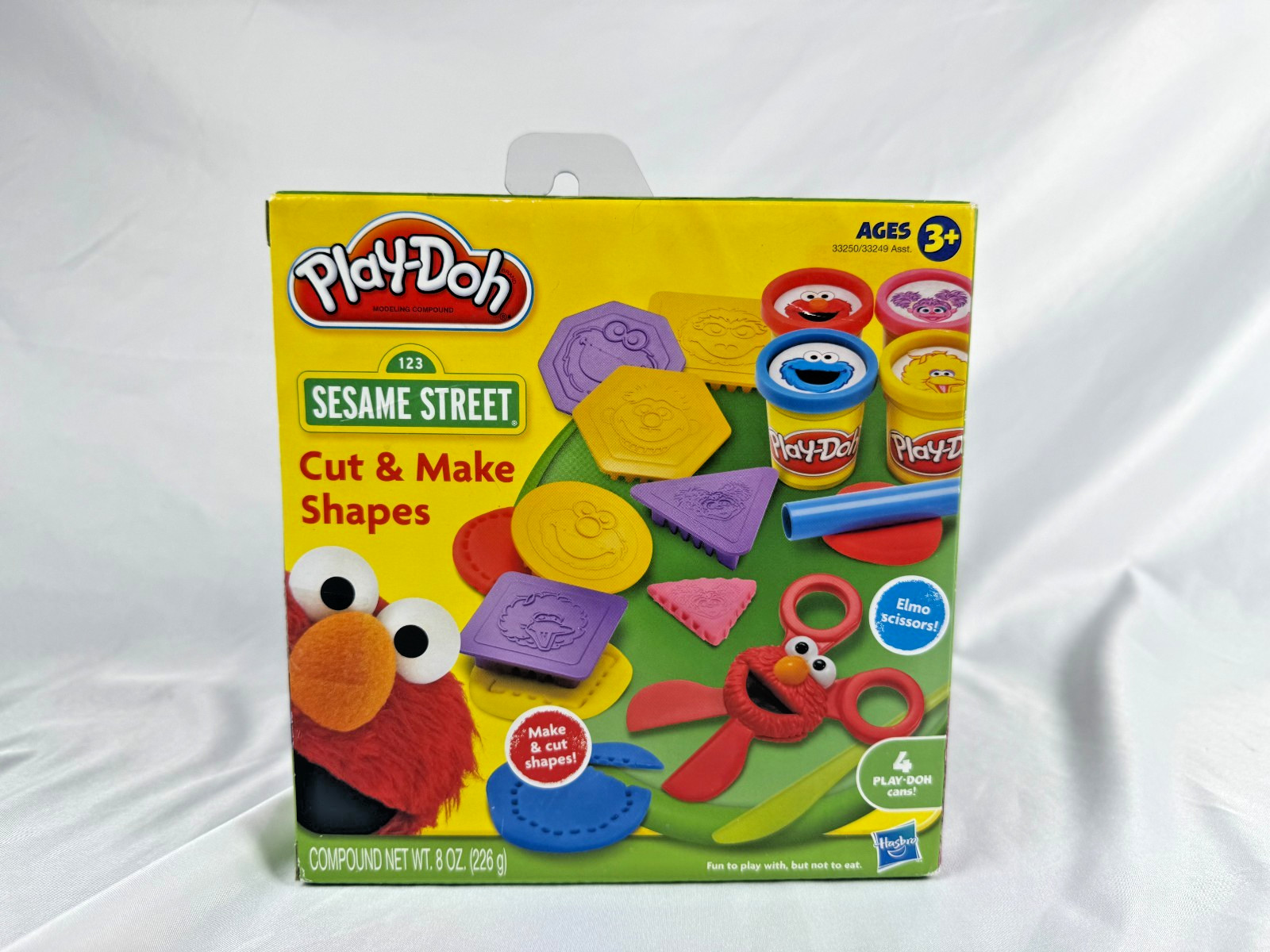 Sesame Street Play-Doh (2010) Cut & Make Shapes - Elmo - New - Read Description