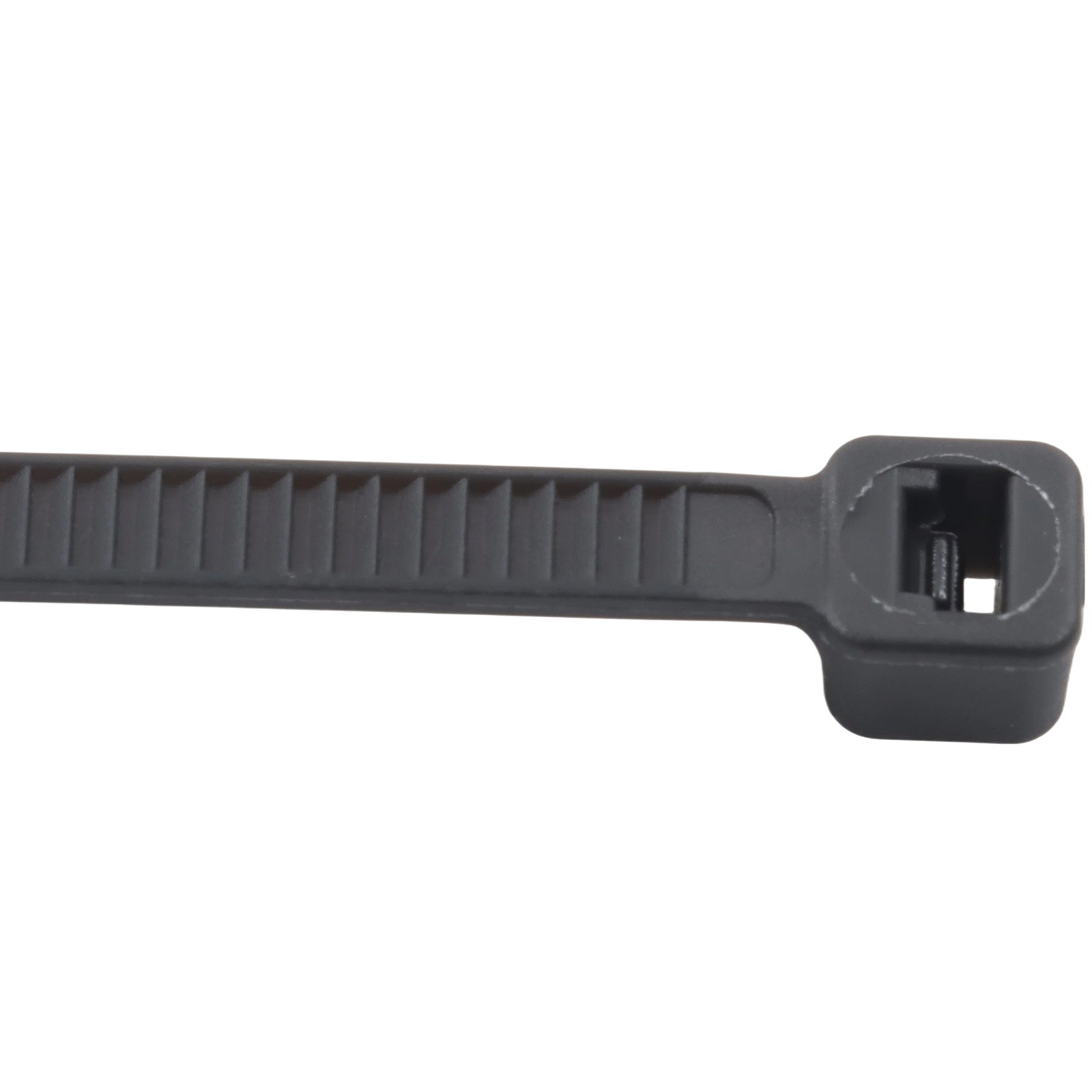8 Inches, 65 lb Tensile Strength, Self-locking Nylon Cable Ties, Black, 1200Pcs