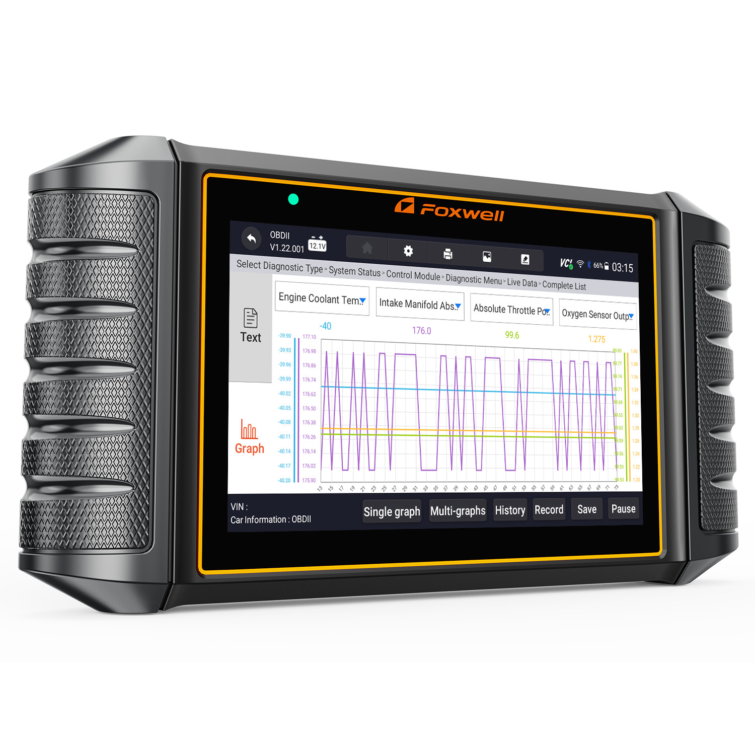 FOXWELL NT710 For VOLVO All Systems OBD2 Scanner Auto Diagnostic Tool ECU Coding