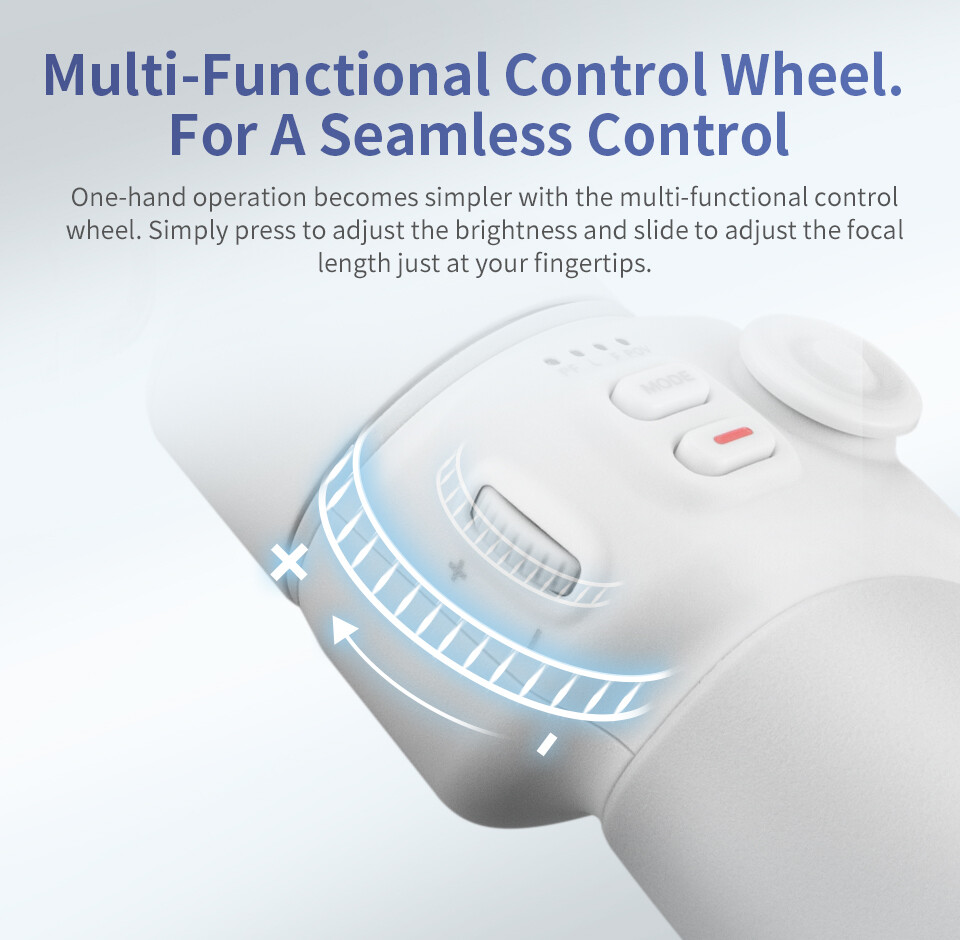 Zhiyun Smooth Q4 Gimbal 3-Axis Portable Foldable for Android iPhone Stabilizer
