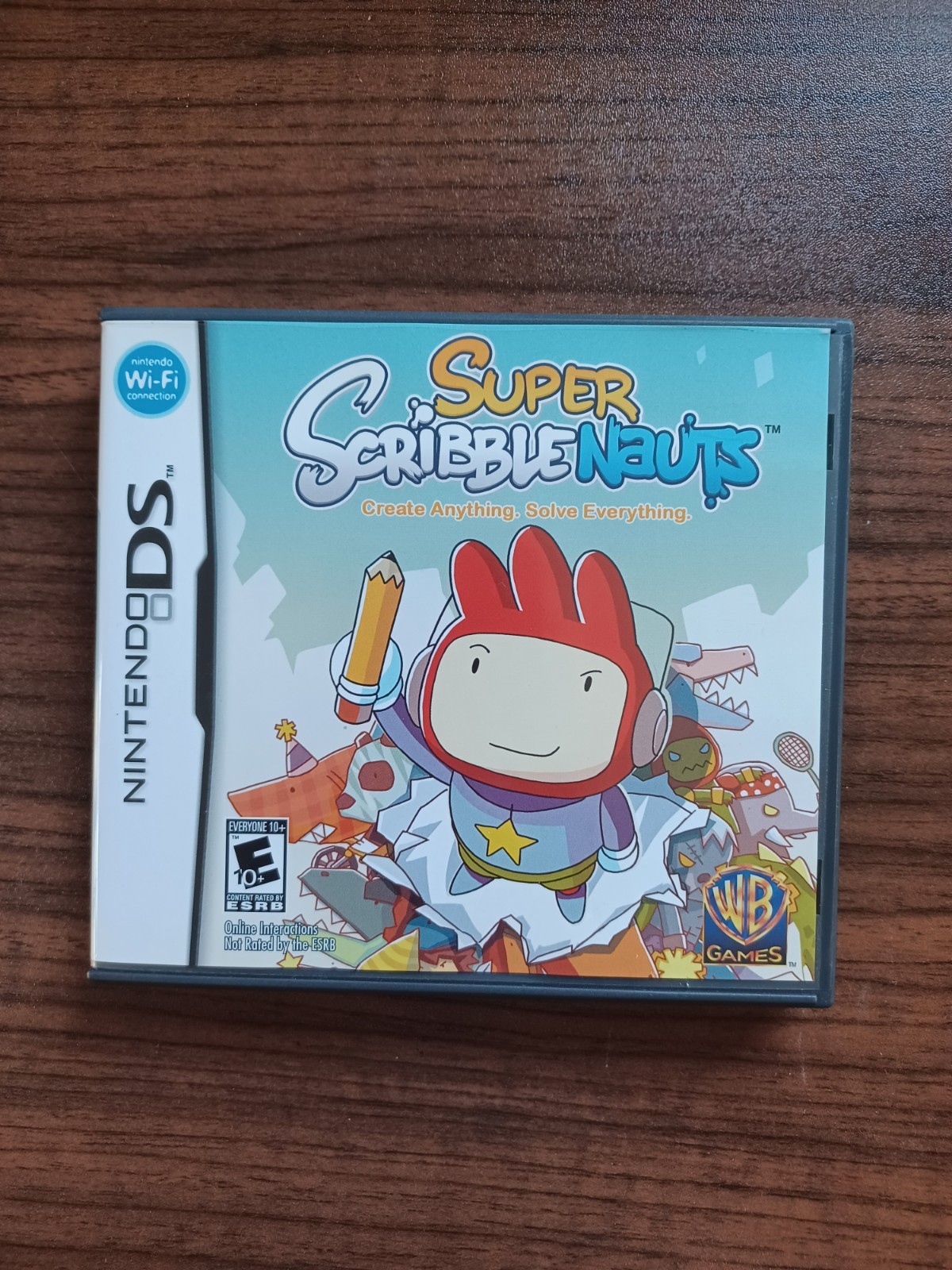 Super Scribblenauts | Nintendo DS | NO GAME | Case + Manual ONLY
