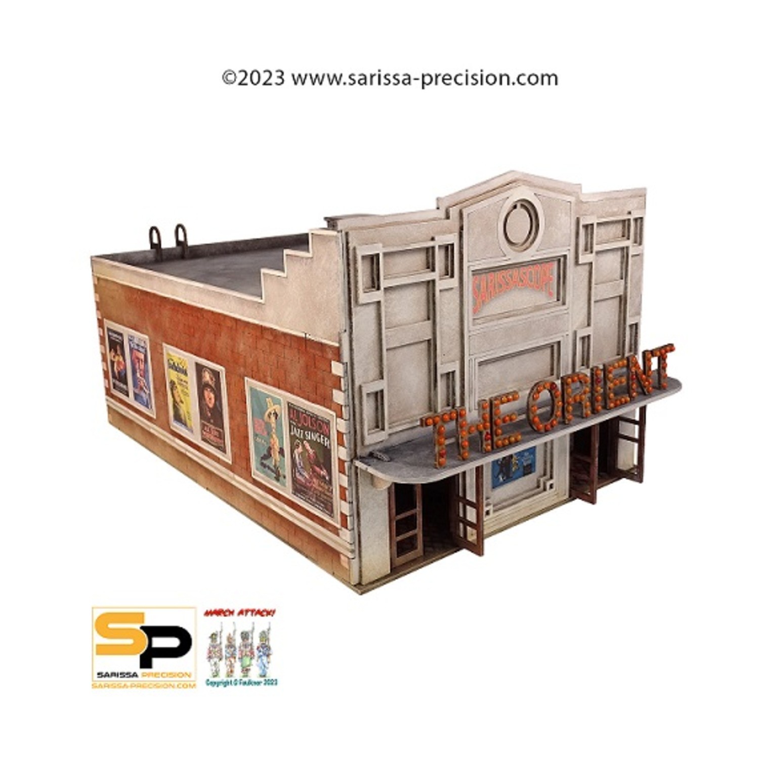 Sarissa Precision Terrain Minis 28mm Cinema Pack SW (New)
