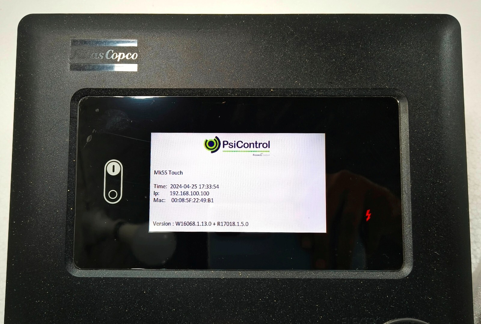 ATLAS COPCO MK5S TOUCH DISPLAY CONTROLLER P1900520400