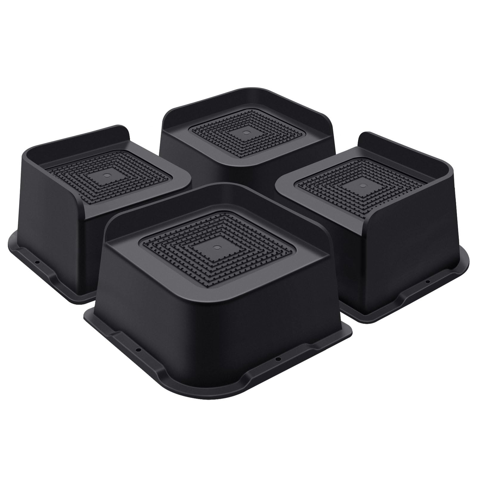 Bed Risers 3 Inch Heavy Duty, Furniture Risers for Bed Desk Table Sofa Couch,...