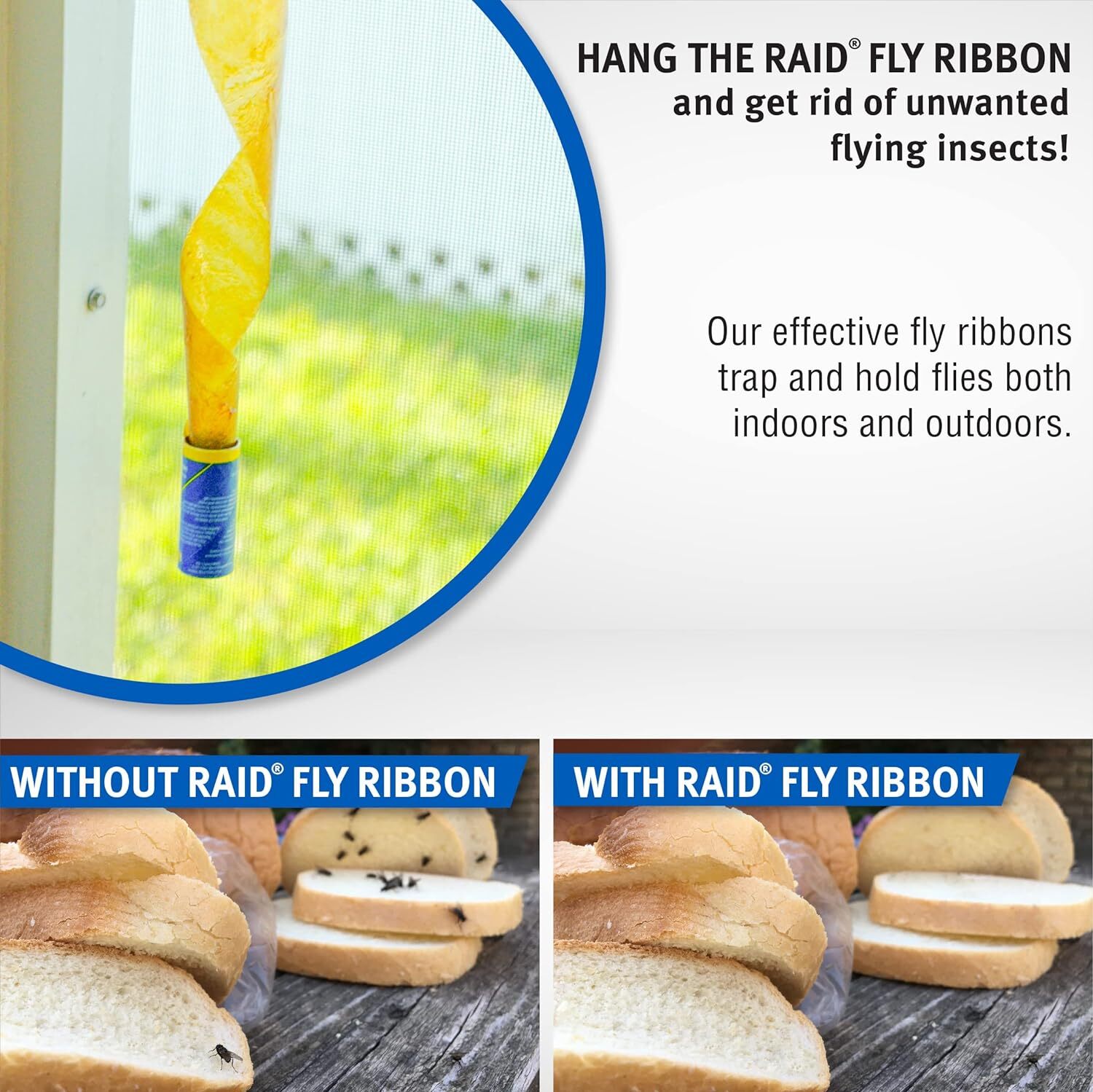 Raid Fly Ribbon, 10 Count