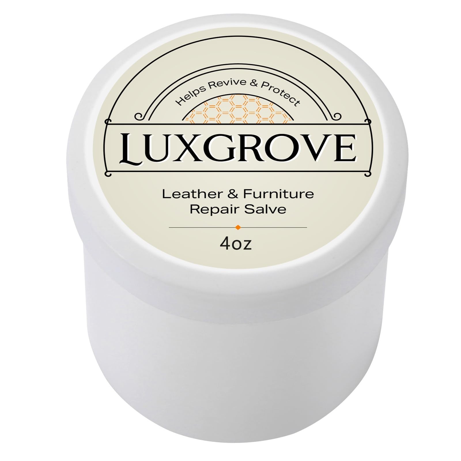 LUXGROVE® Wood & Leather Furniture Repair Salve, Conditioning Balm for Couc