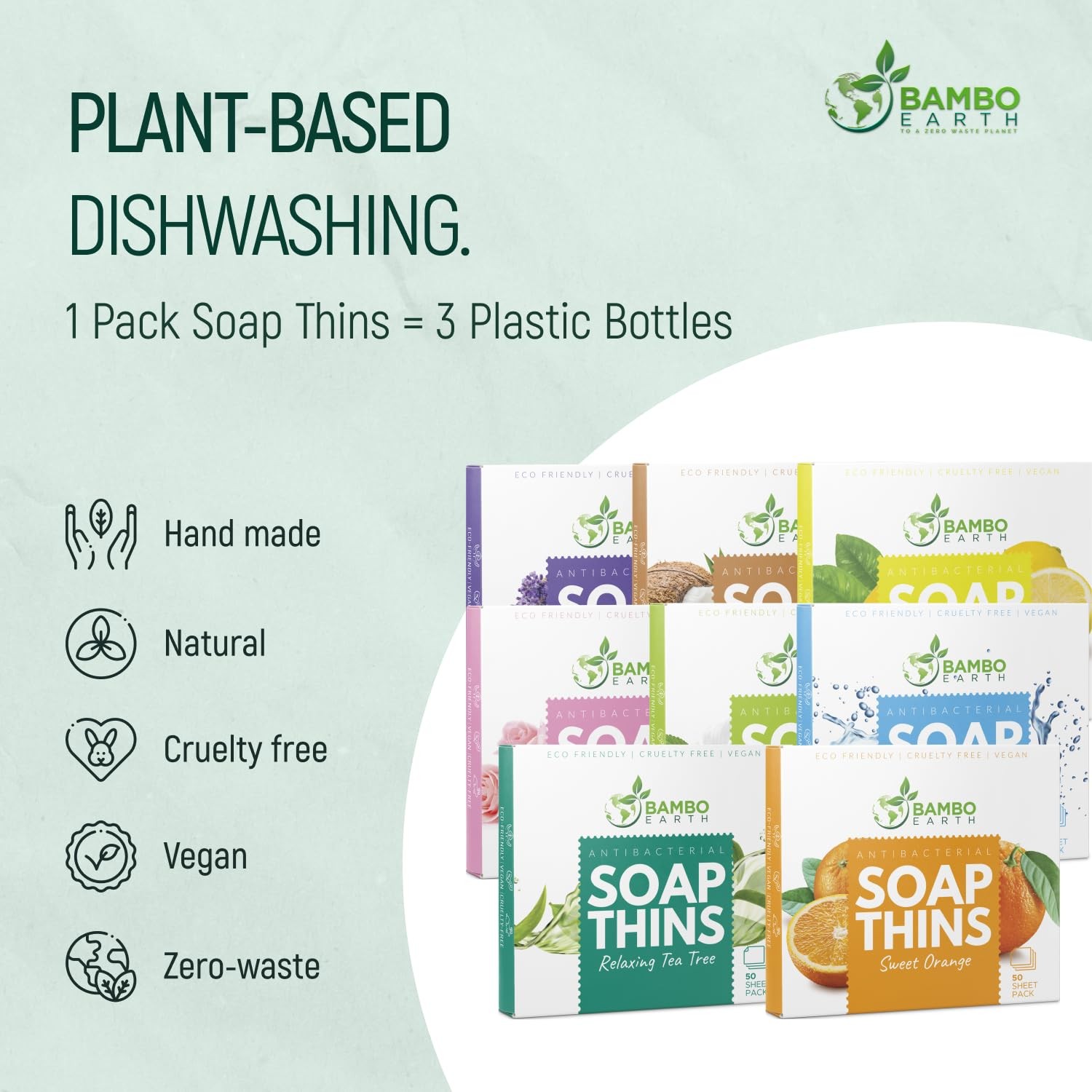400 Sheets Paper Soap Strips For Hand Washing - 8 Pack Portable Pocket Travel...