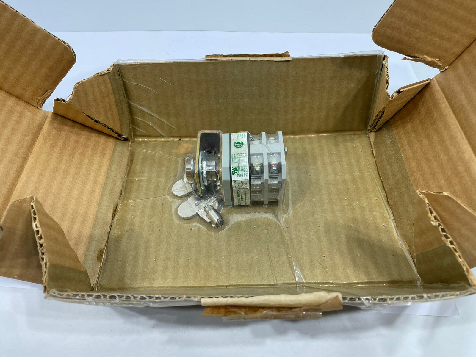 Electro Switch Corp 20K-1252A4-1 Keyed Switch Selector Type PR20 Series 20