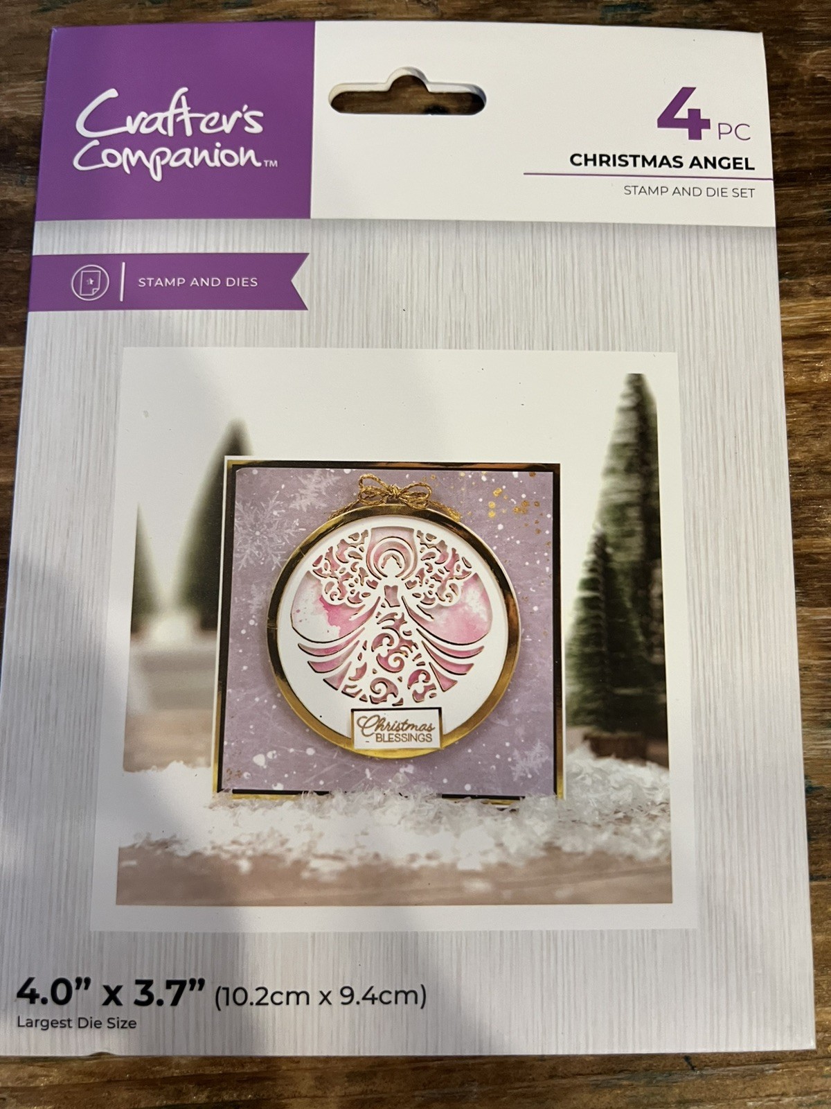 Crafter's Companion Christmas Angel Collection Die NEW
